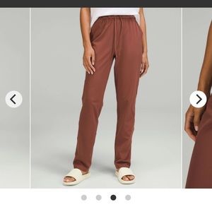 NWT Lululemon Stretch High Rise Pant * Full Length Size 4 Ancient Copper